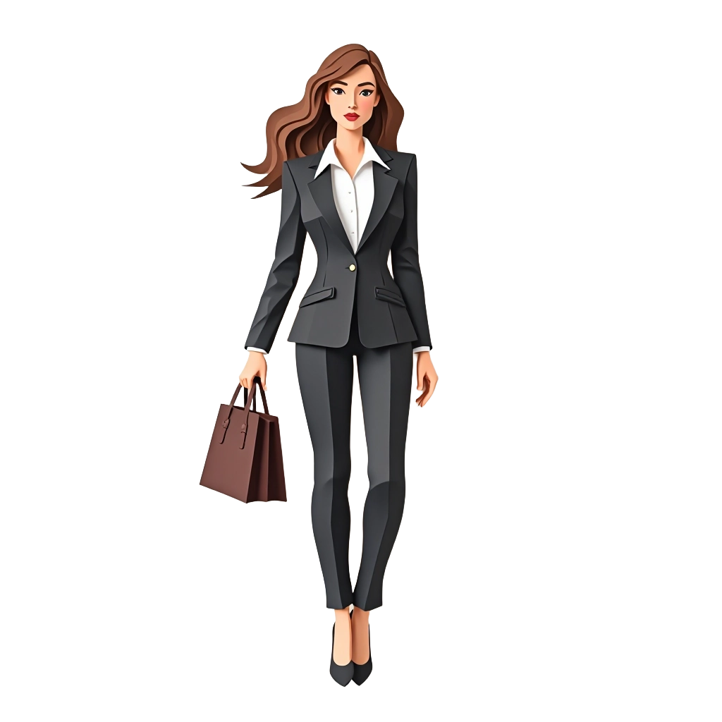 Businesswoman in Formal Attire